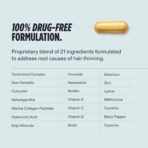 Nutrafol Men's Hair Growth Supplements, Clinically Tested for Visibly Thicker Hair and Scalp Coverage, Dermatologist Recommended - Glass - Image 5